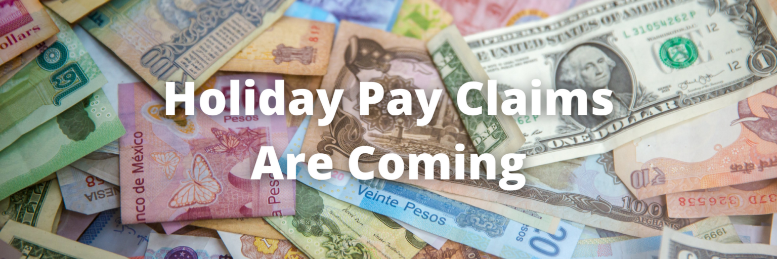 Holiday Pay Claims Are Coming Contractor Voice